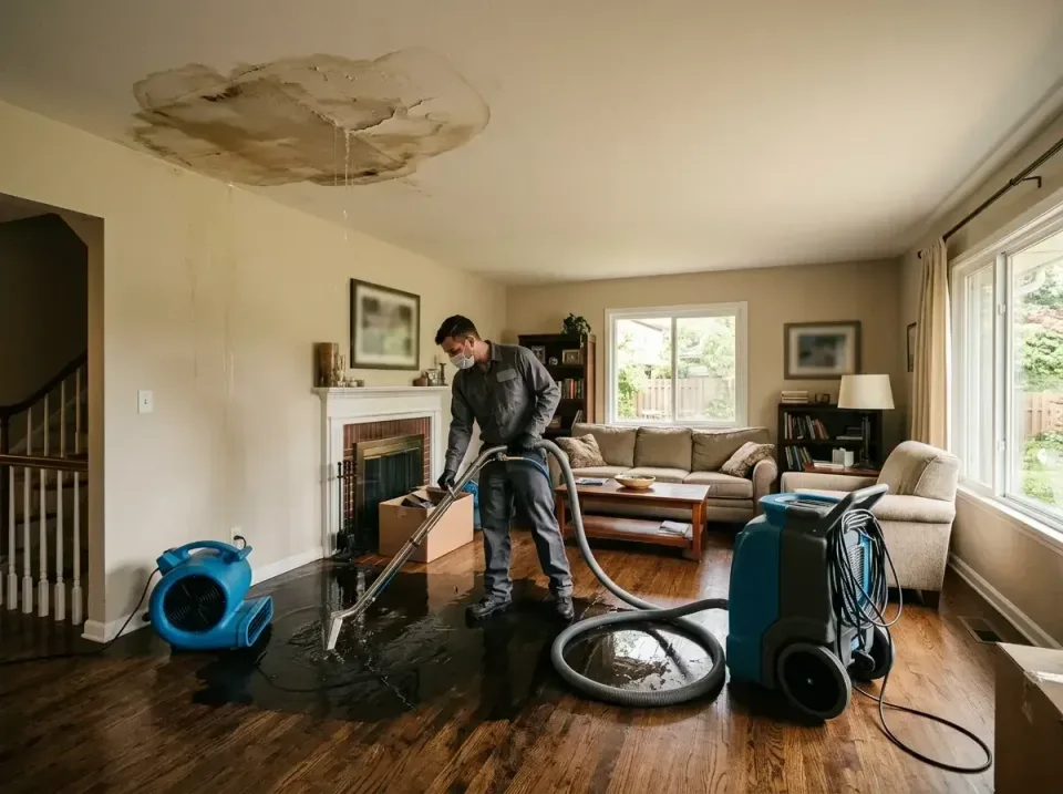 attic-pipe-burst-ceiling-drip-008 — frequently asked questions, Water Damage Restoration & Carpet Care in Whitesboro, TX